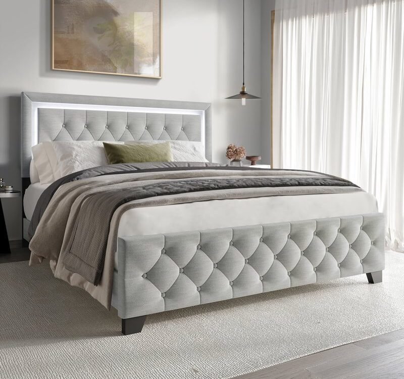 HH240 Platform Bed -Twin, Full, Queen, King